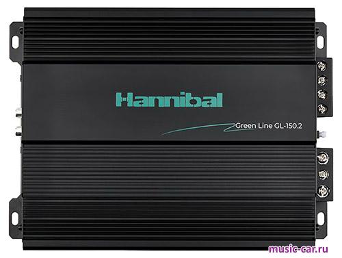 Автомобильный усилитель Deaf Bonce Hannibal Green Line GL-150.2 Автомобильный усилитель Deaf Bonce Hannibal Green Line GL-150.2
